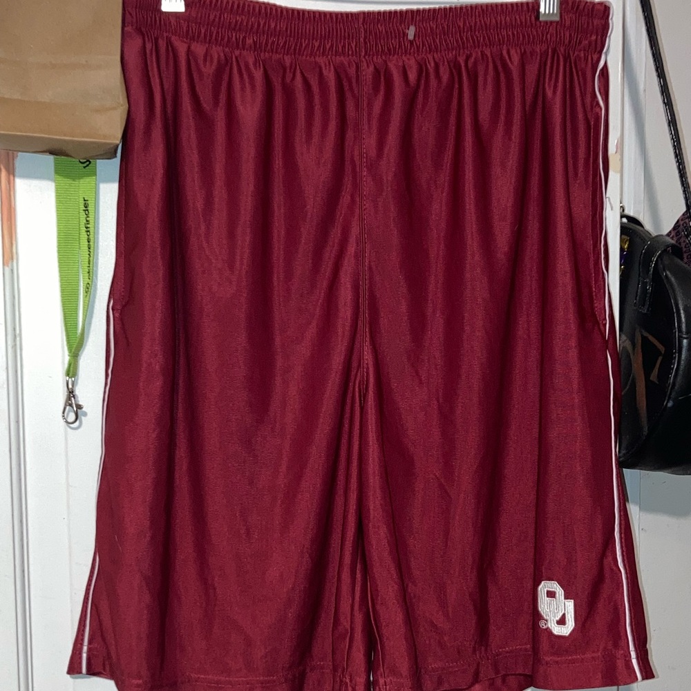 Crimson dazzle basketball shorts